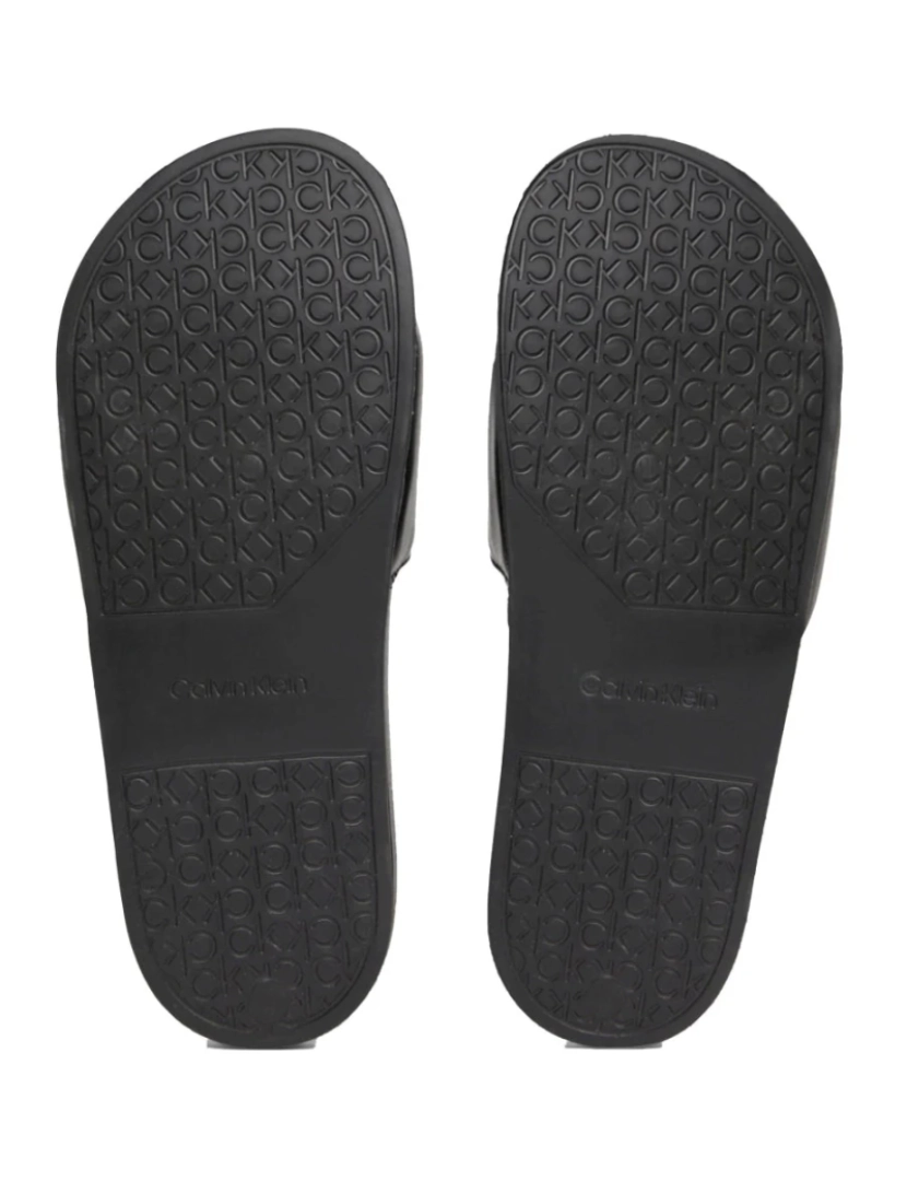 imagem de Calvin Klein Black Flip Flops sapatos femininos6