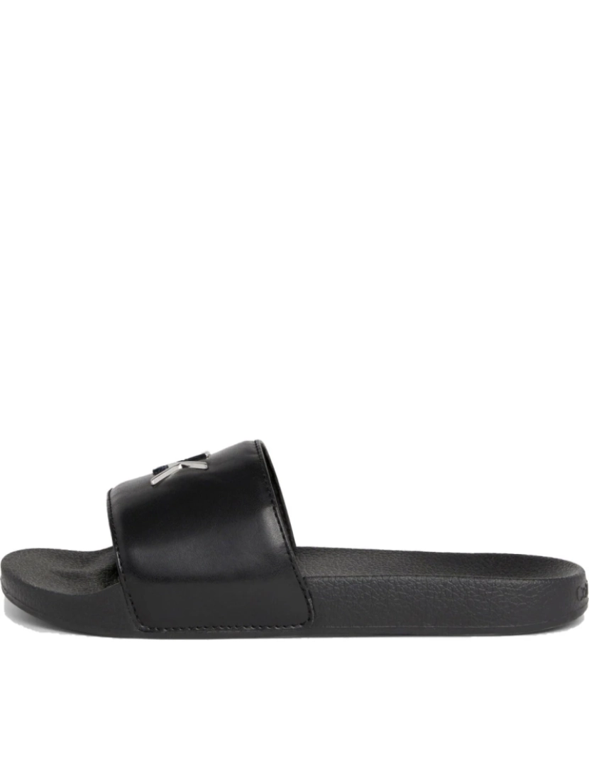 imagem de Calvin Klein Black Flip Flops sapatos femininos7