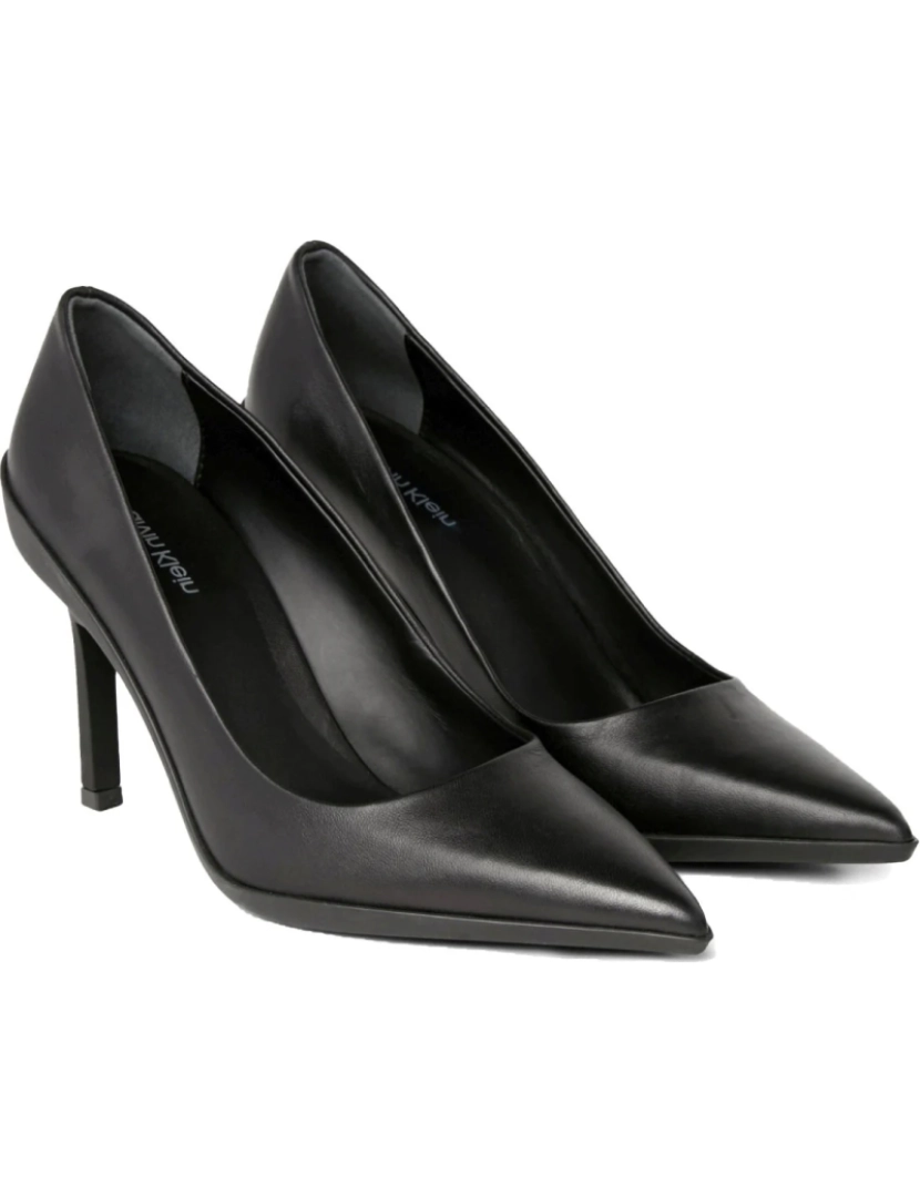 Calvin Klein - Calvin Klein Preto saltos altos sapatos femininos