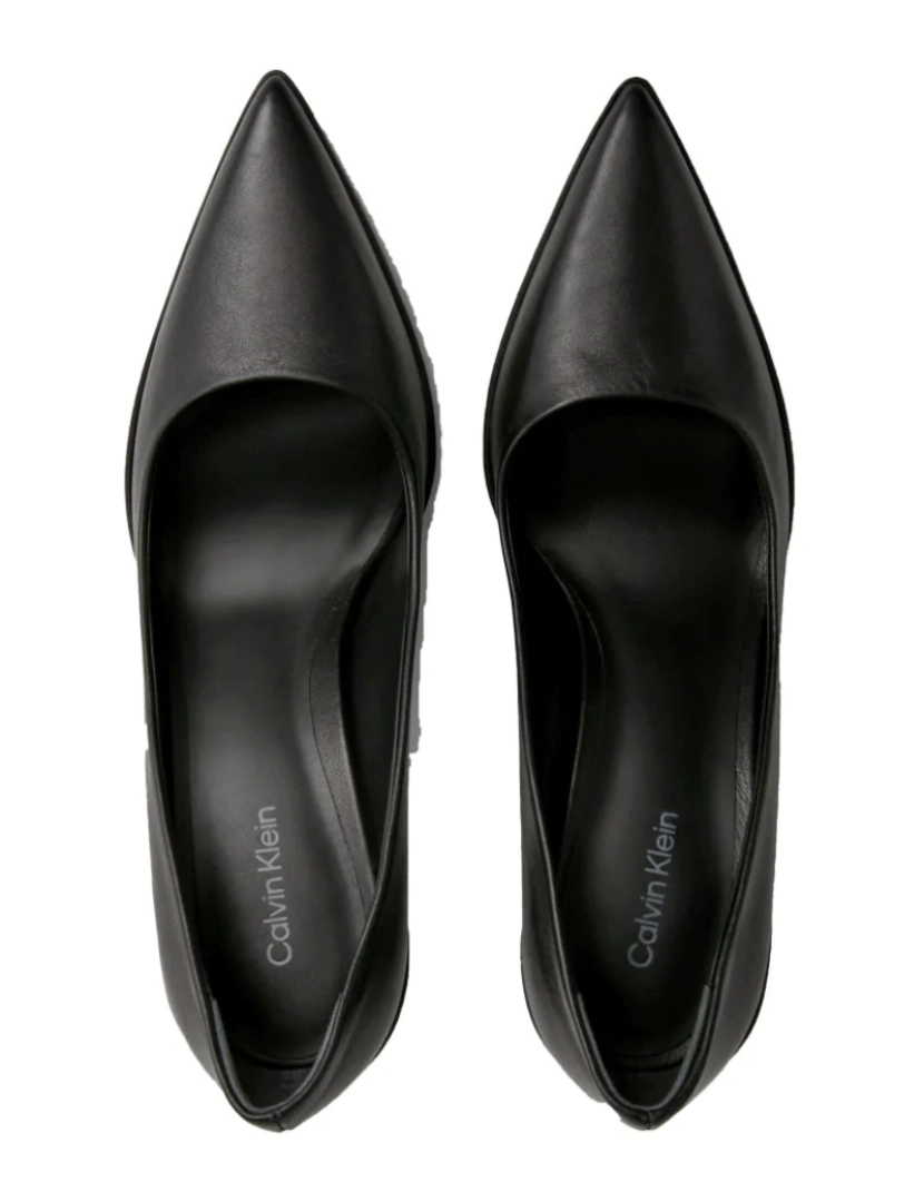 imagem de Calvin Klein Preto saltos altos sapatos femininos5