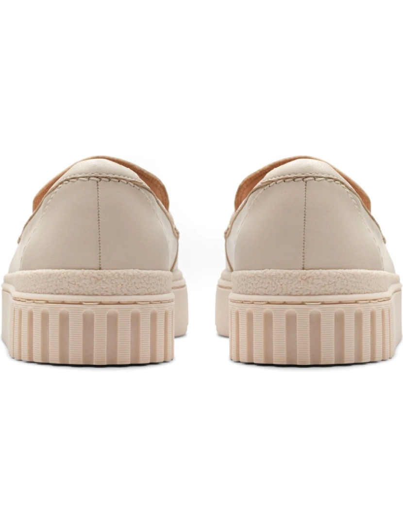 imagem de Clarks Bege Loafers sapatos femininos6