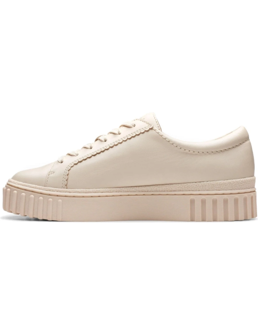 imagem de Clarks Bege Trainers sapatos femininos4