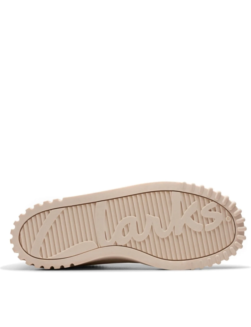 imagem de Clarks Bege Trainers sapatos femininos5