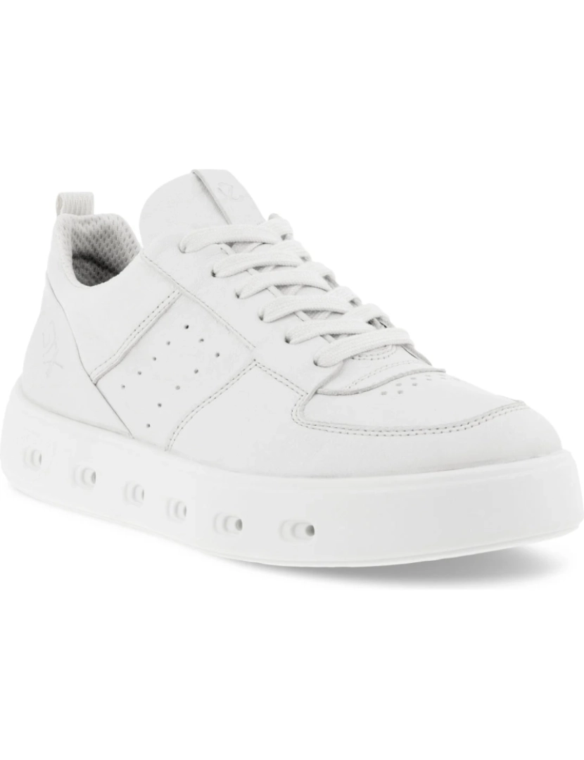 imagem de Ecco Branco Trainers sapatos femininos2