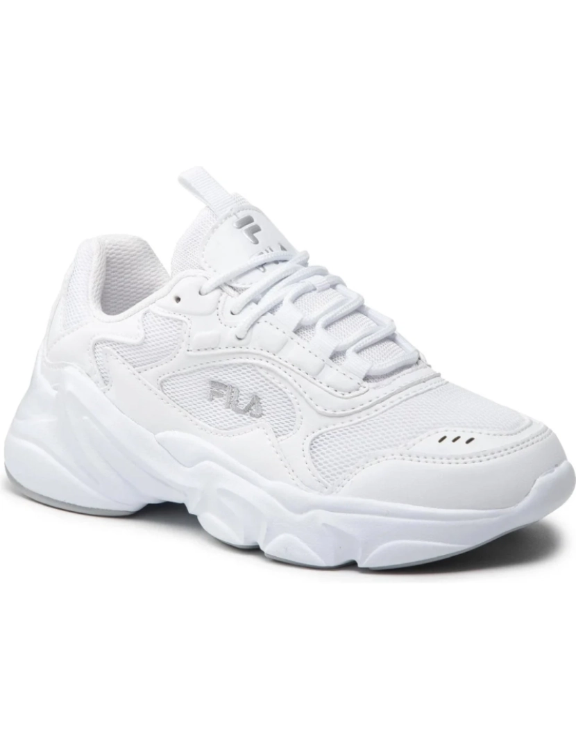 imagem de Fila Branco Trainers sapatos femininos2