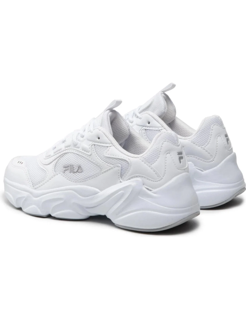 imagem de Fila Branco Trainers sapatos femininos5