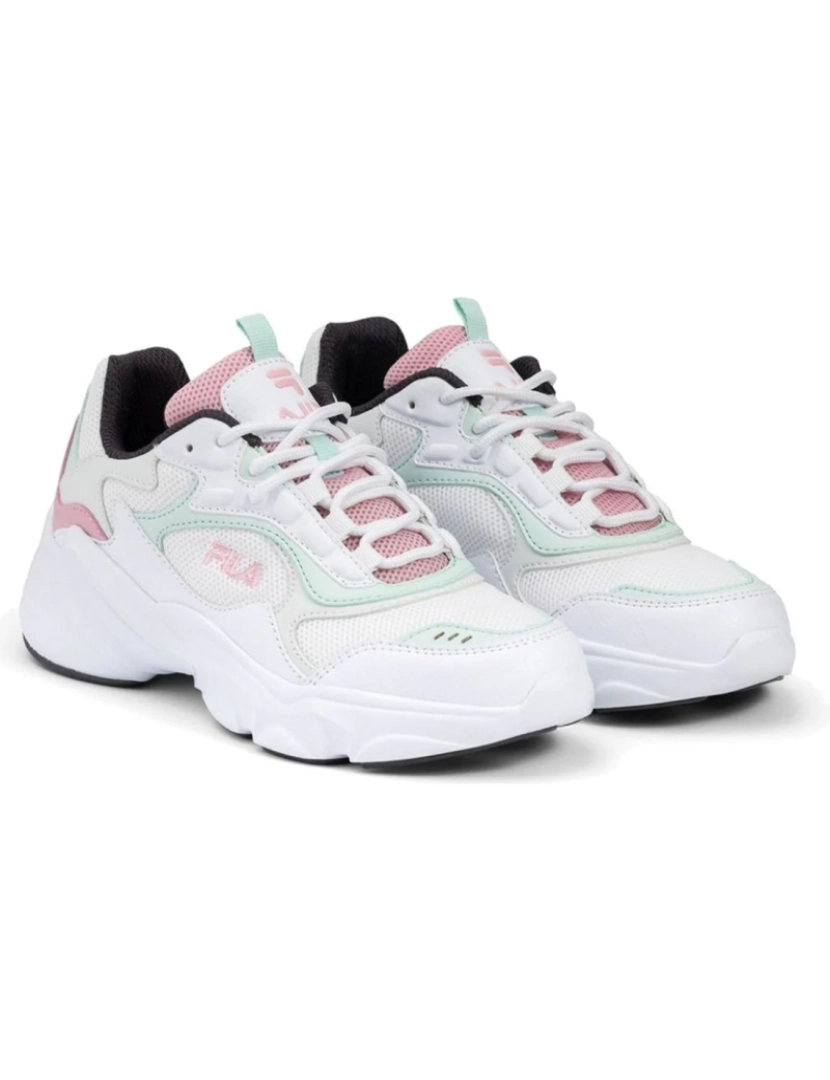 Fila - Fila Branco Trainers sapatos femininos