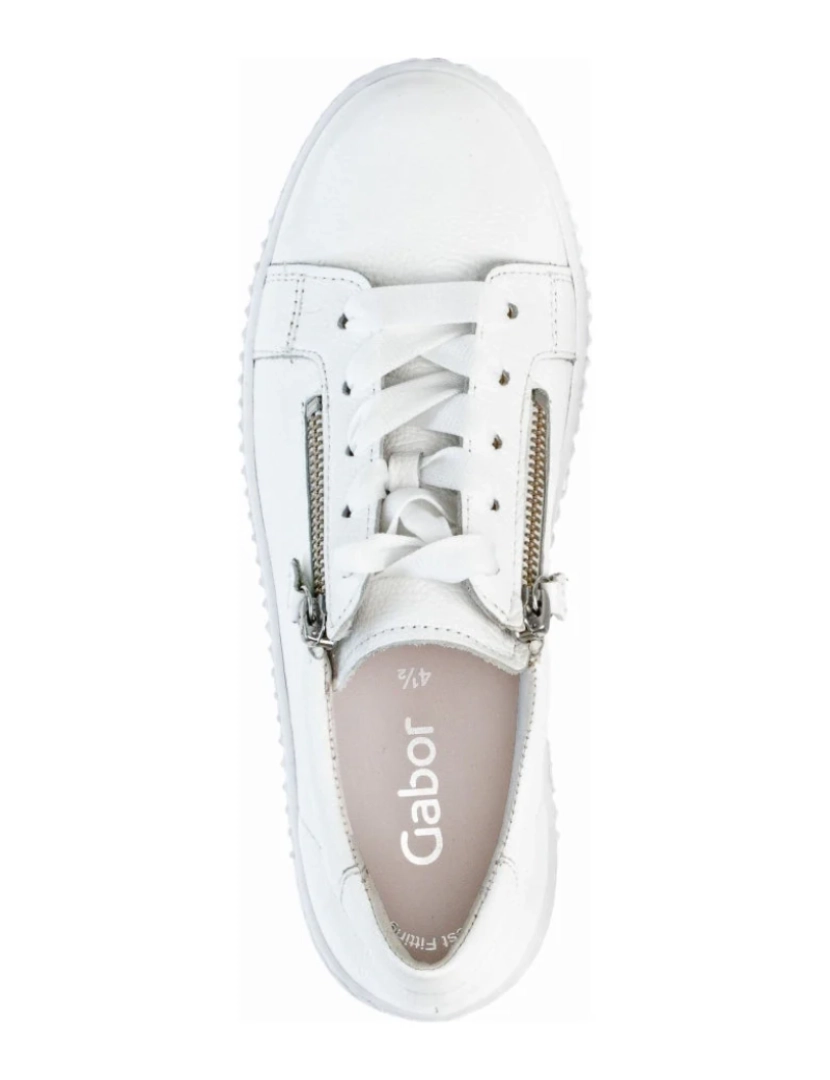 imagem de Gabor Branco Trainers sapatos femininos5