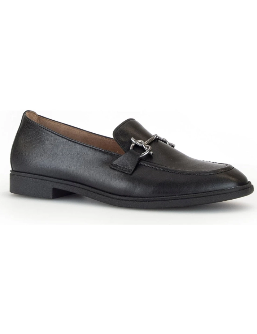 imagem de Gabor Black Loafers sapatos femininos2