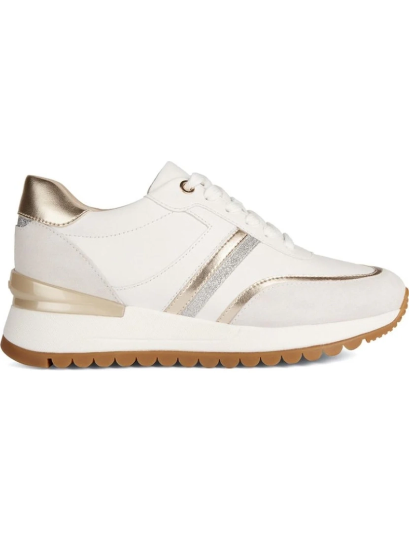 Geox - Geox White Trainers Calçados Femininos