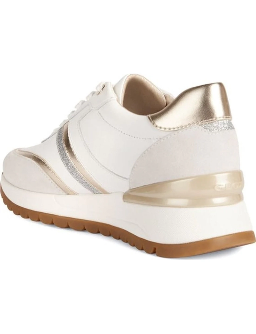 imagem de Geox White Trainers Calçados Femininos4