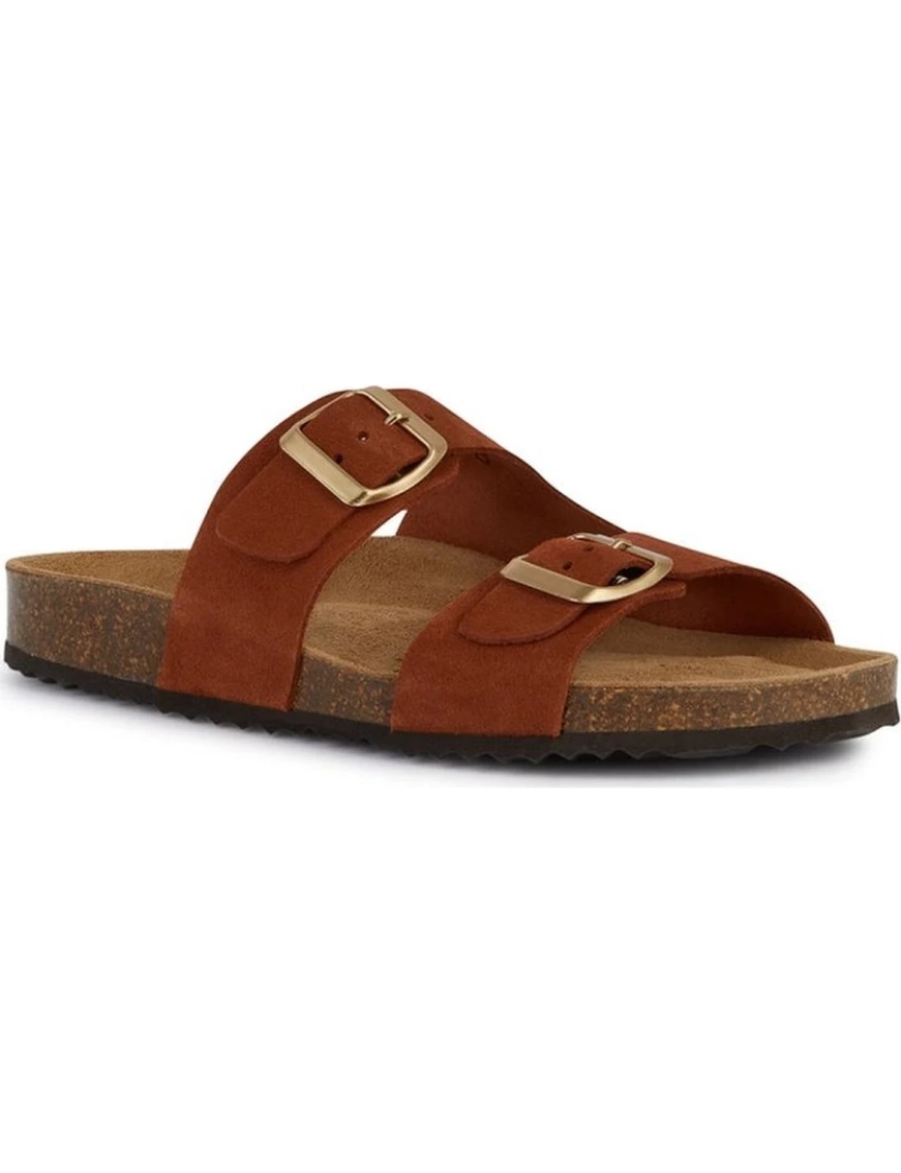 imagem de Geox Brown Sandals sapatos de mulheres3