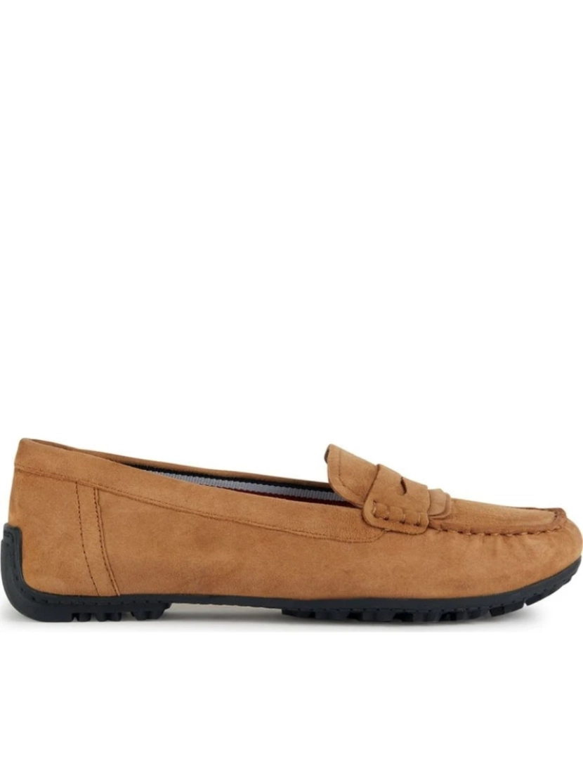 Geox - Geox Brown Moccasins Calçados Femininos