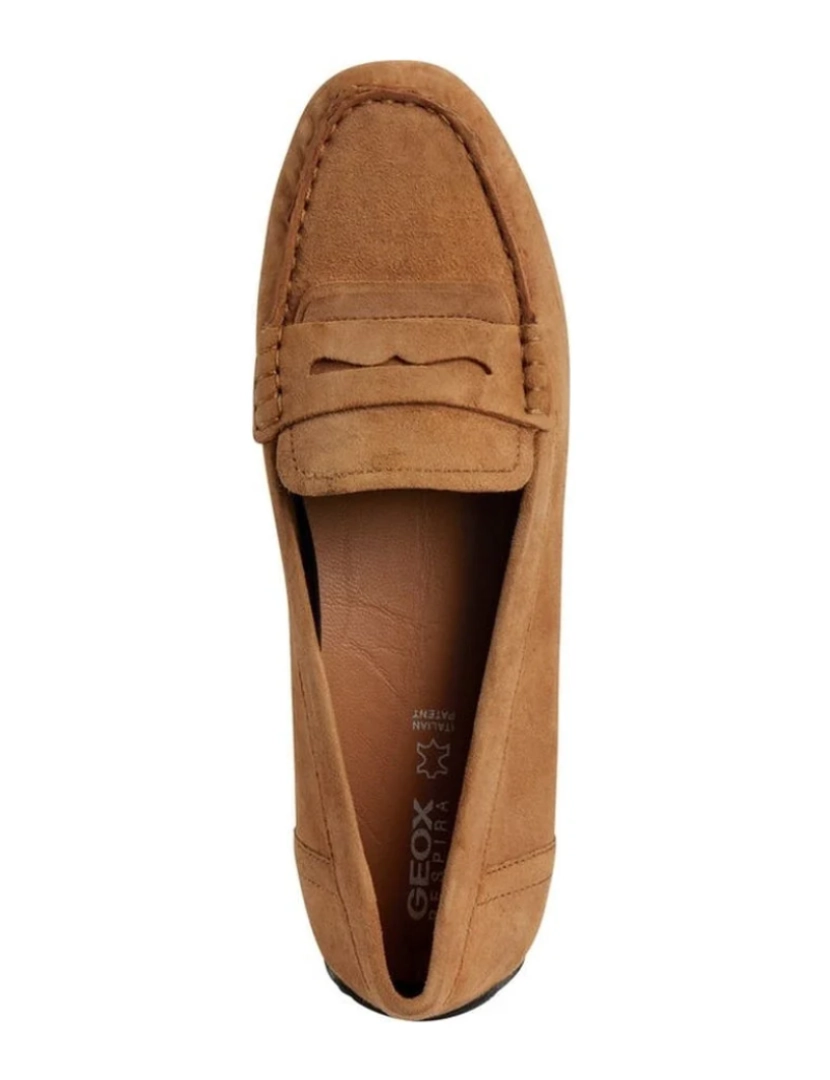 imagem de Geox Brown Moccasins Calçados Femininos6