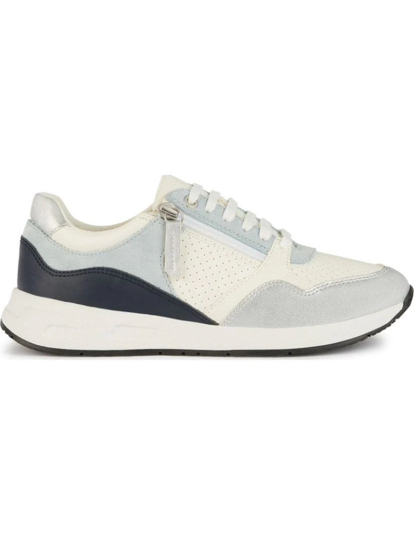 Geox - Geox White Trainers Calçados Femininos