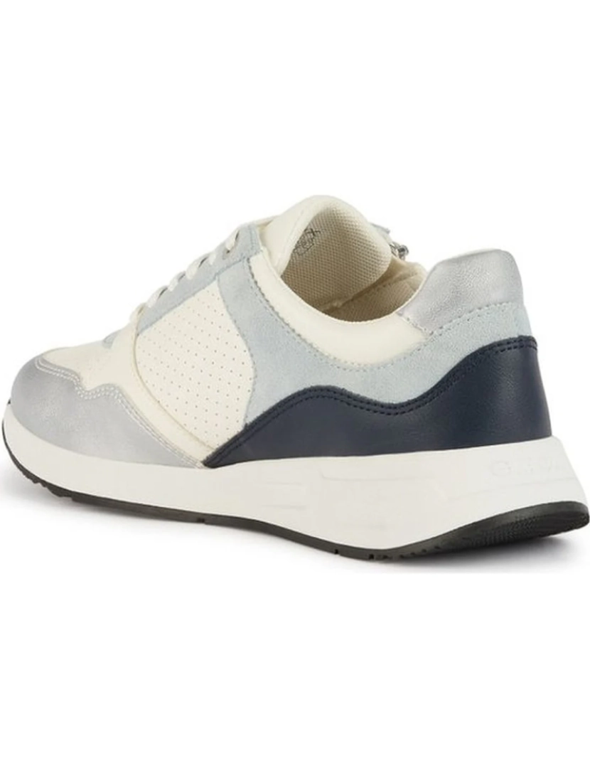 imagem de Geox White Trainers Calçados Femininos4