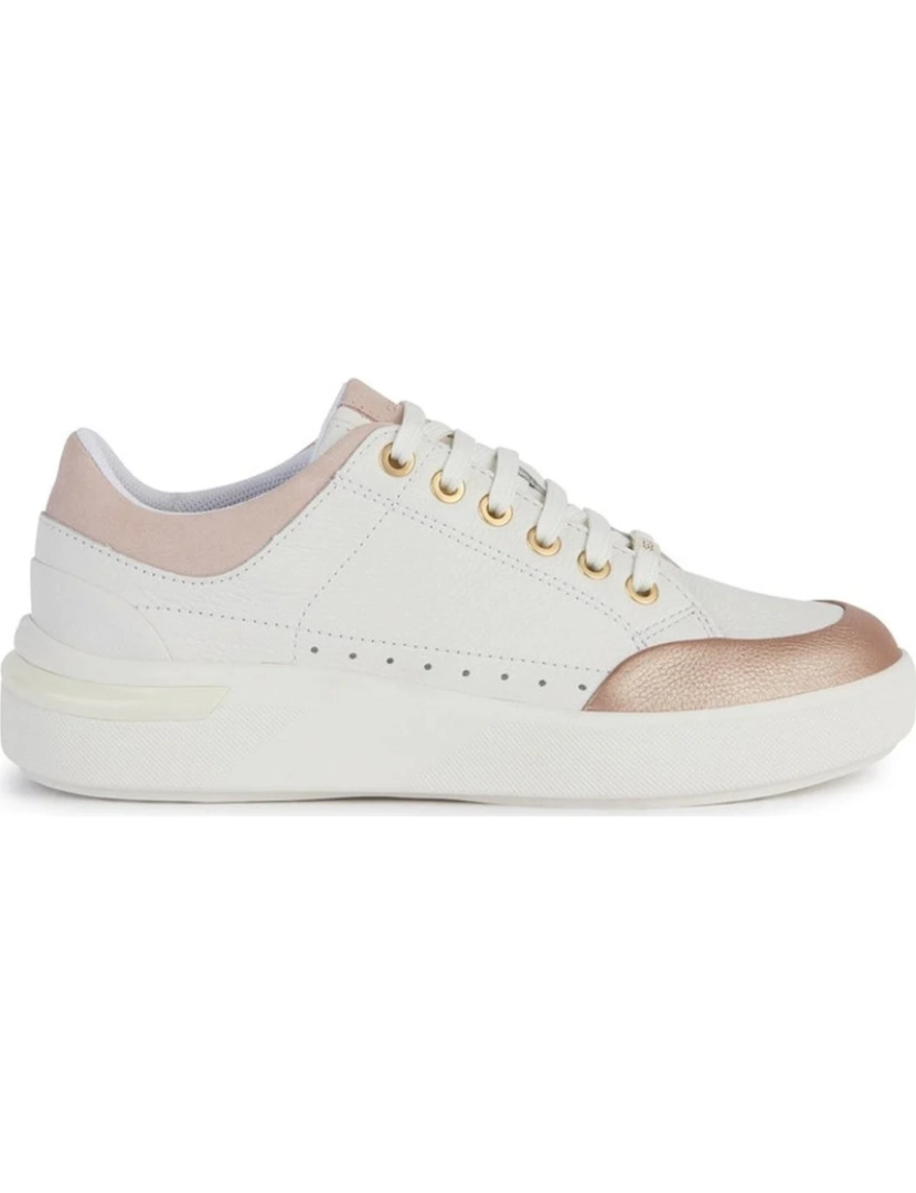 Geox - Geox White Trainers Calçados Femininos