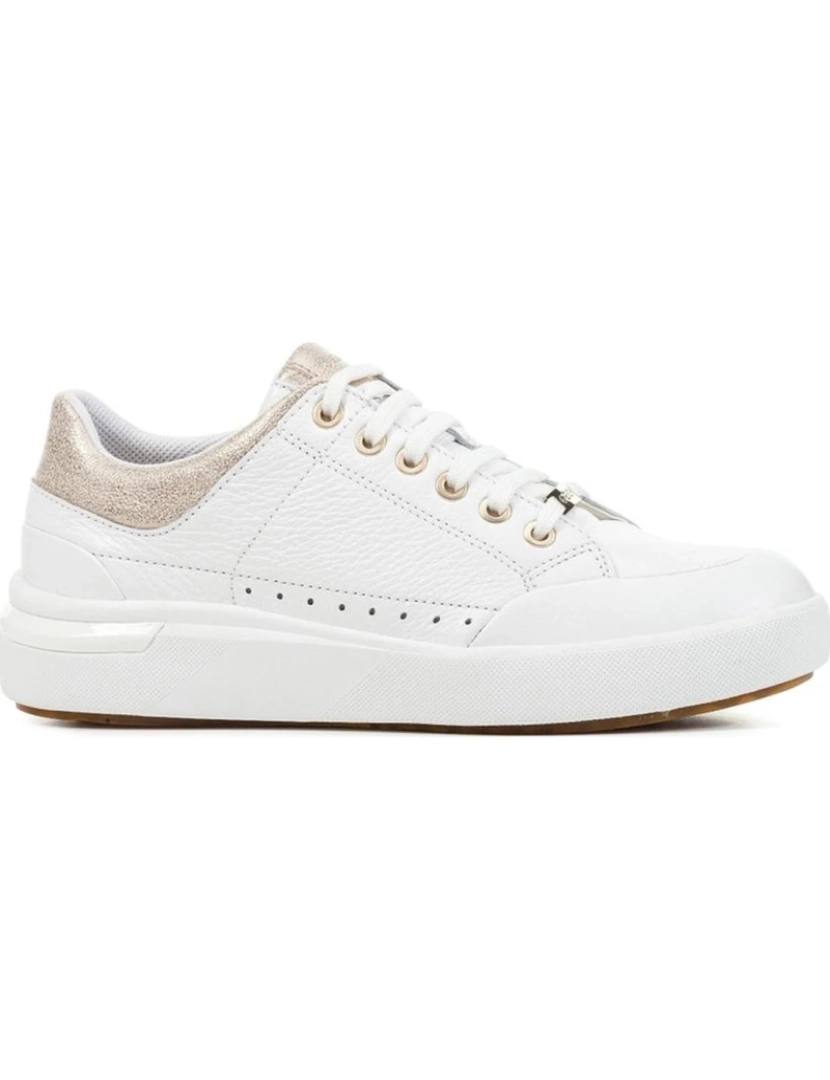 Geox - Geox White Trainers Calçados Femininos