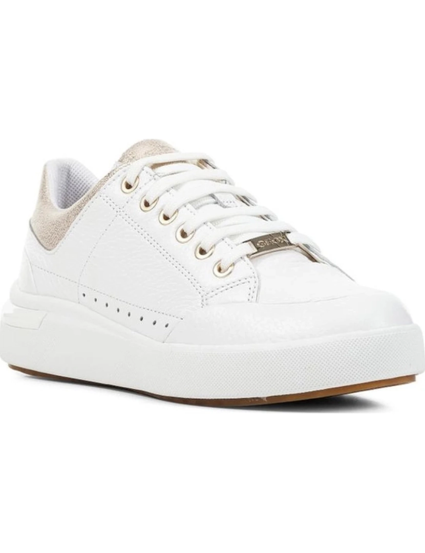 imagem de Geox White Trainers Calçados Femininos3