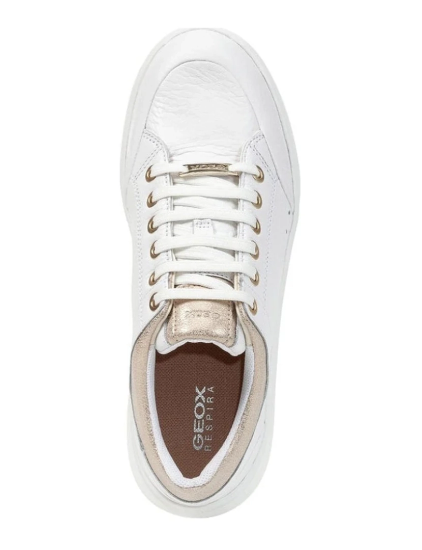 imagem de Geox White Trainers Calçados Femininos6