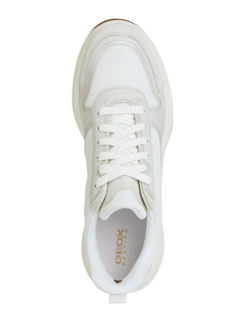 imagem de Geox White Trainers Calçados Femininos6