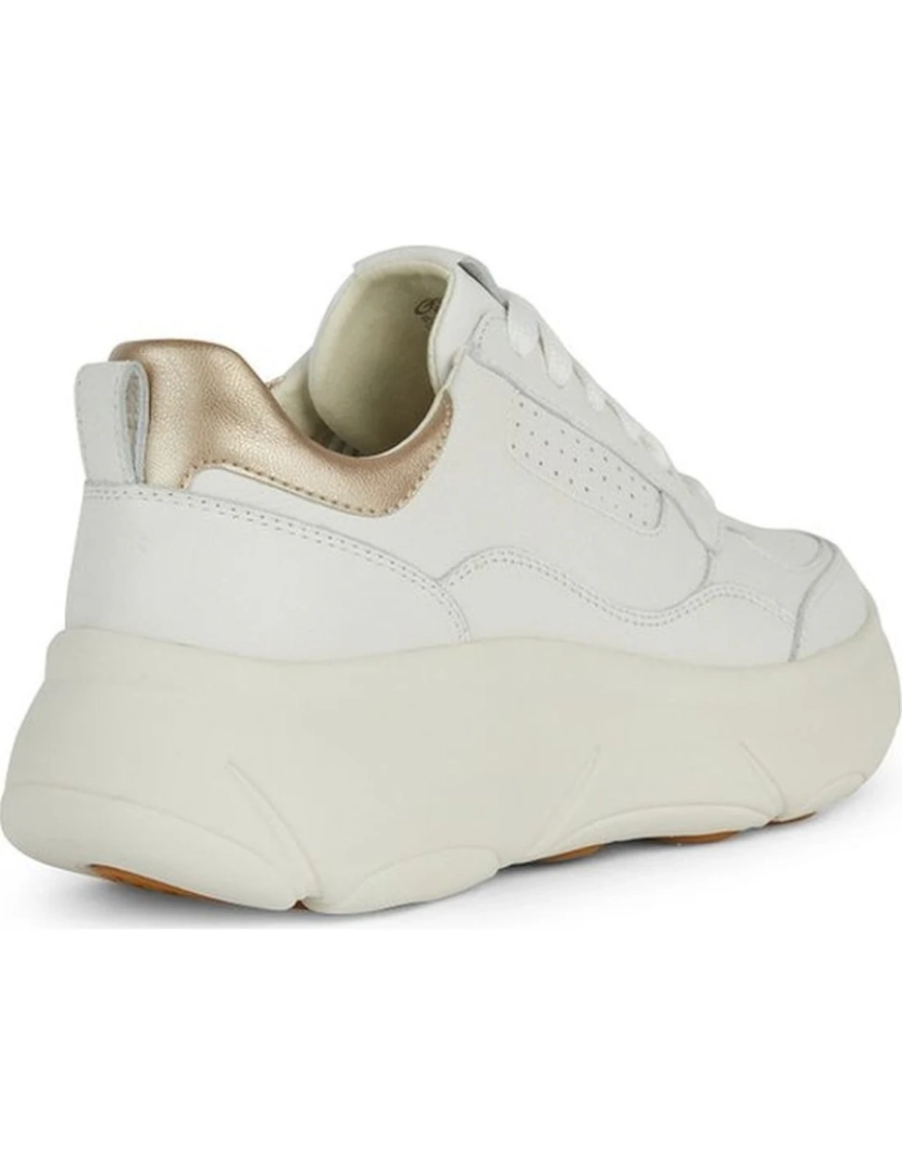 imagem de Geox White Trainers Calçados Femininos5