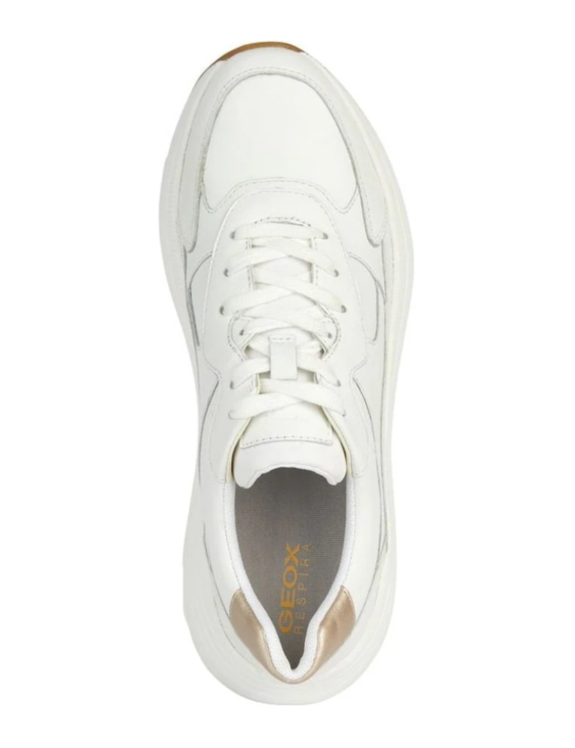 imagem de Geox White Trainers Calçados Femininos6