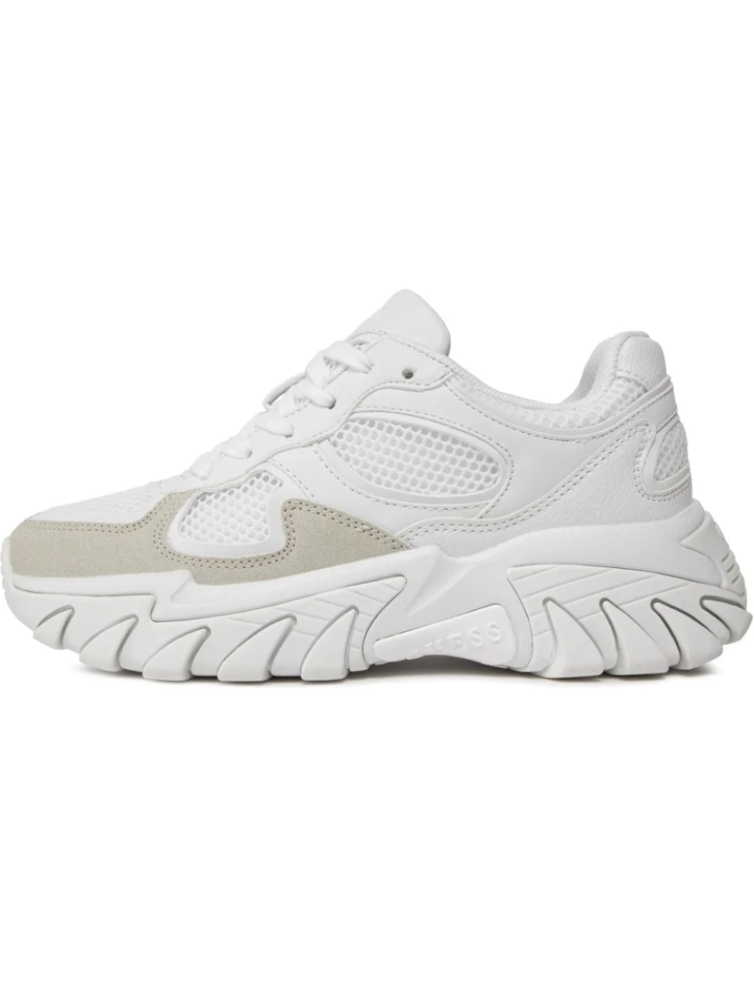 imagem de Adivinha Branco Trainers Calçados Femininos6