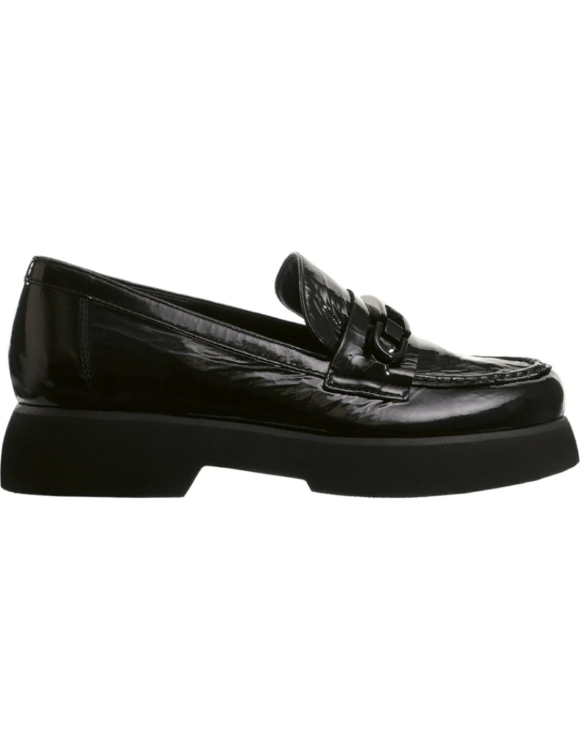 imagem de Hogl Black Loafers sapatos femininos3