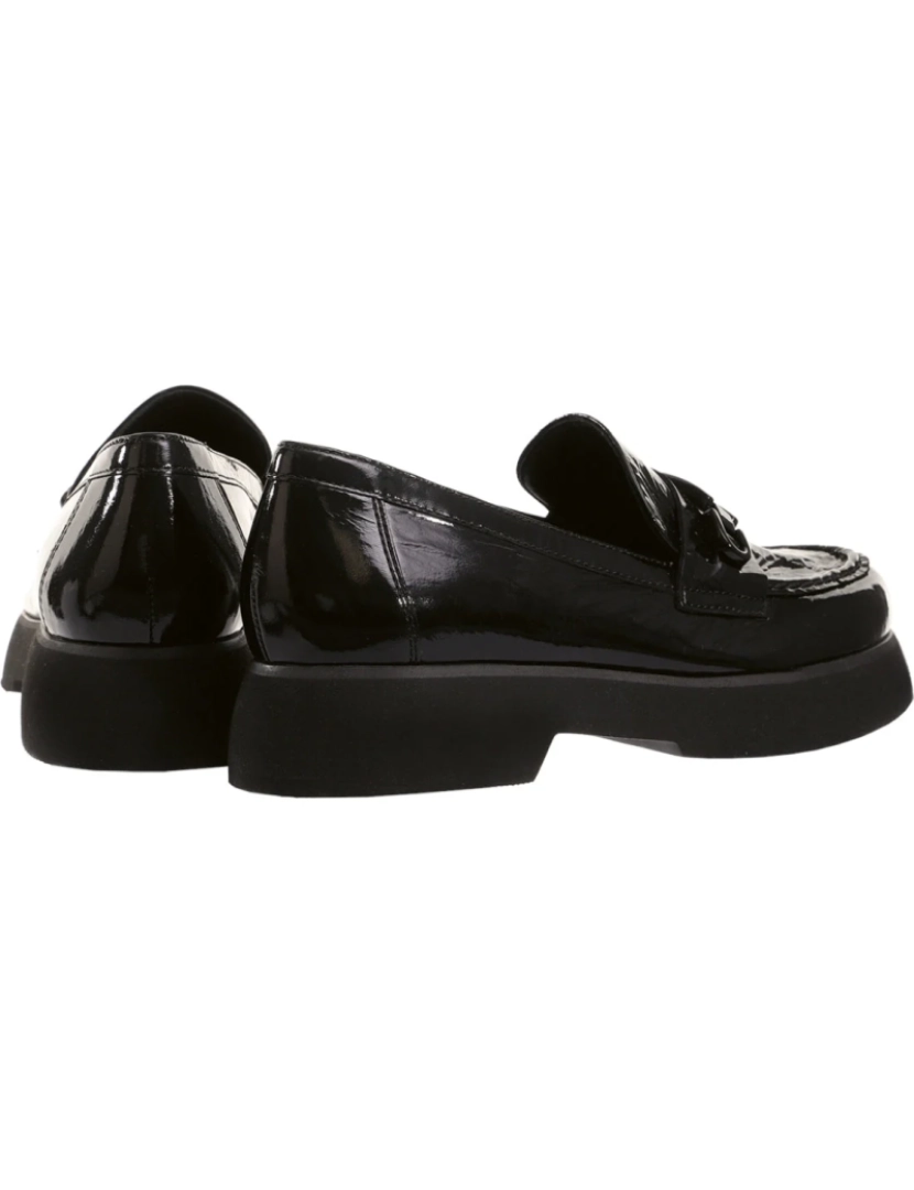 imagem de Hogl Black Loafers sapatos femininos4