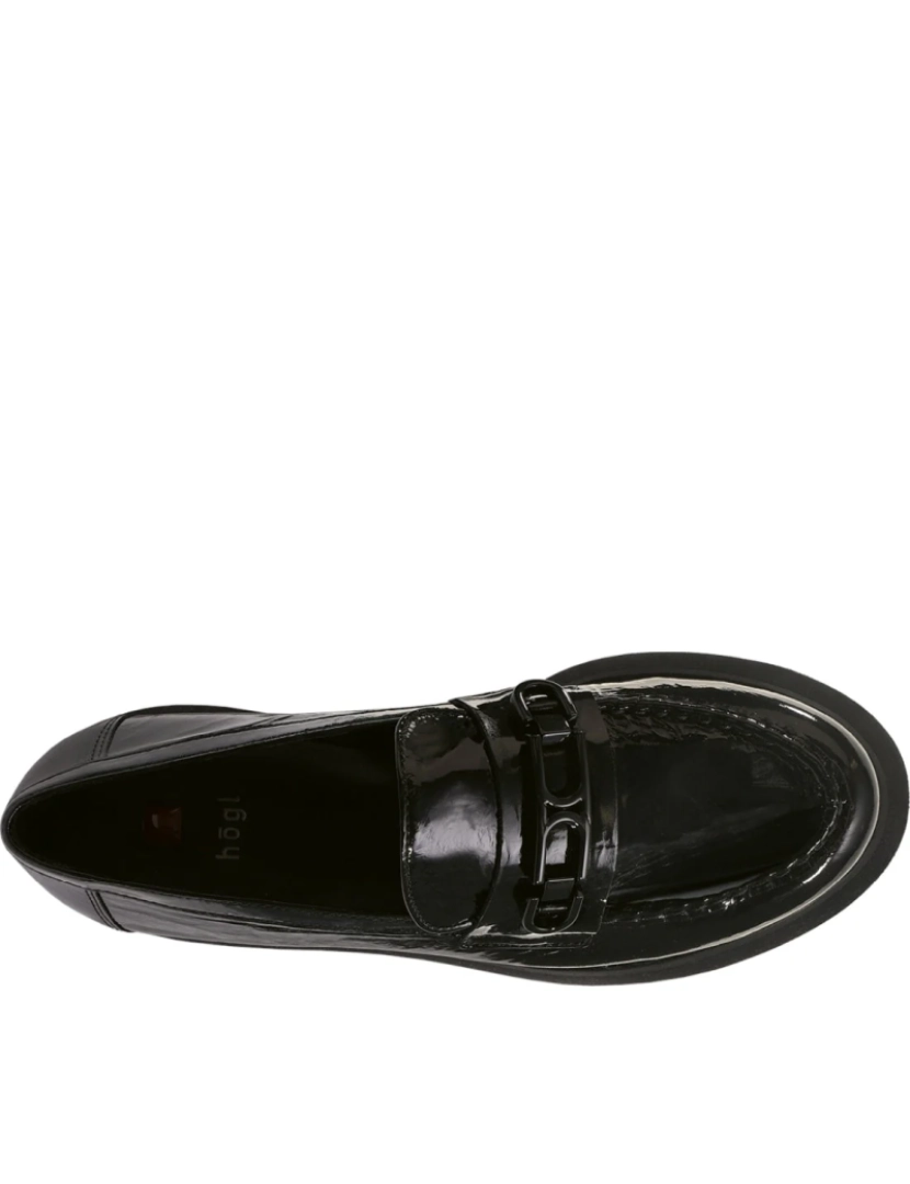 imagem de Hogl Black Loafers sapatos femininos5