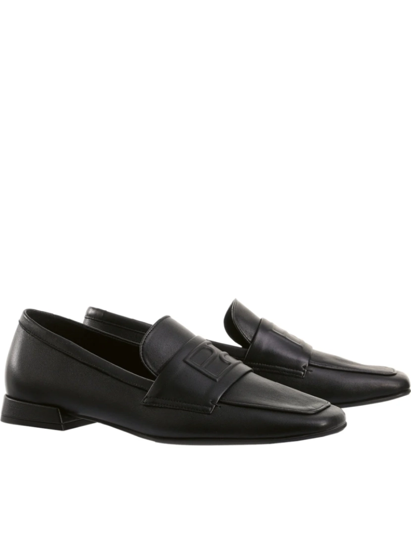 imagem de Hogl Black Loafers sapatos femininos2