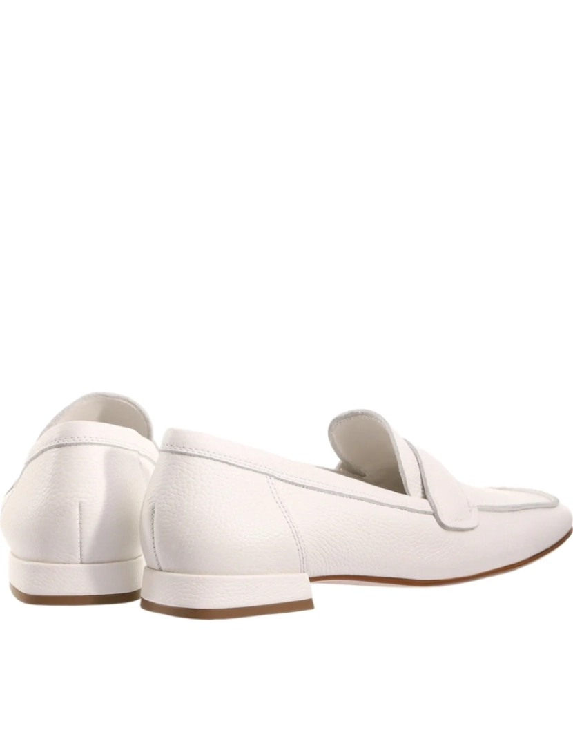 imagem de Hogl Branco Loafers sapatos femininos4