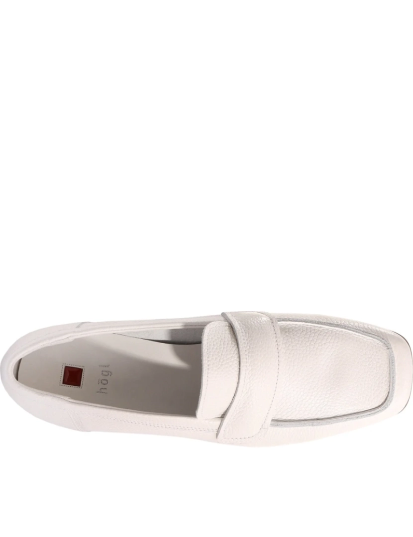 imagem de Hogl Branco Loafers sapatos femininos5