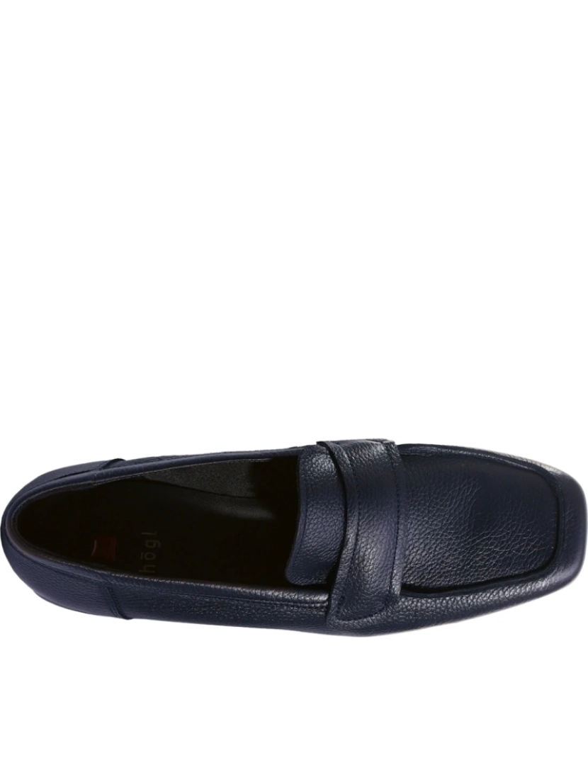 imagem de Hogl Blue Loafers sapatos femininos5