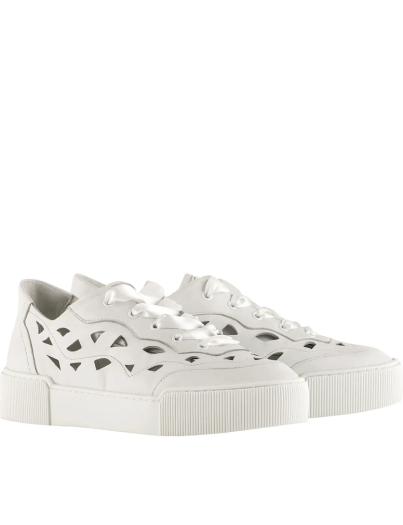 imagem de Hogl Branco Trainers sapatos femininos2