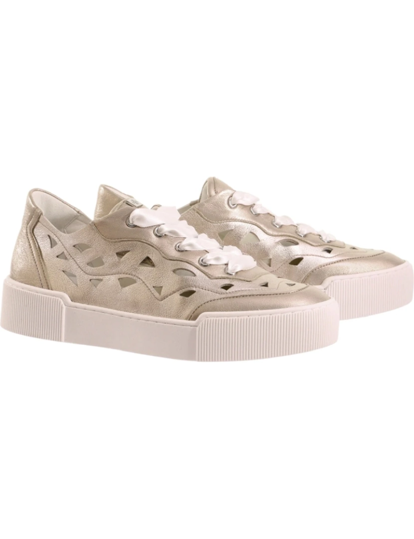 imagem de Hogl Metallics Trainers sapatos femininos2