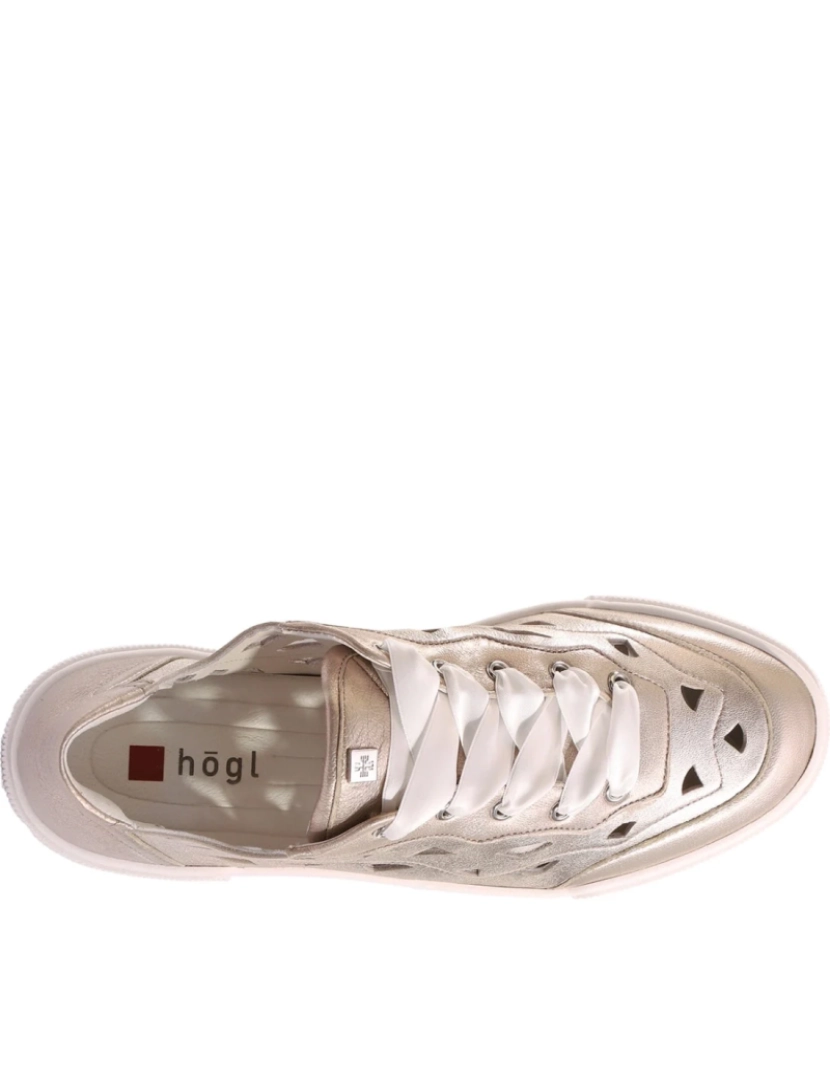 imagem de Hogl Metallics Trainers sapatos femininos5