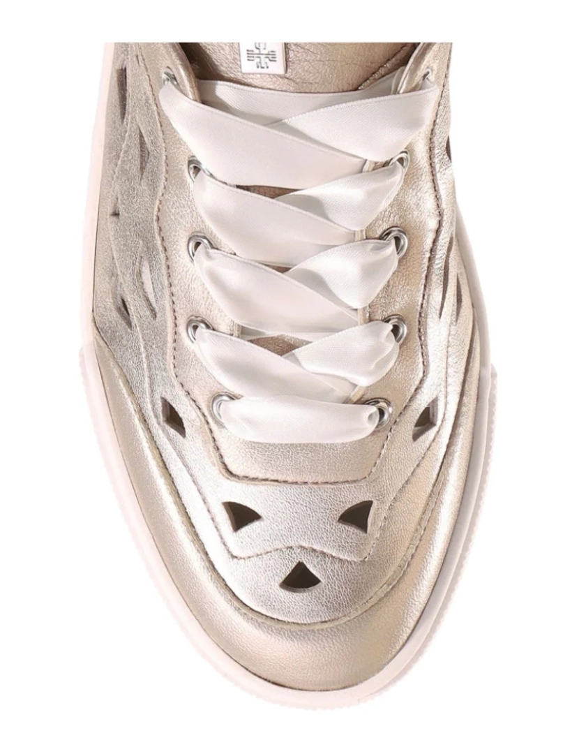 imagem de Hogl Metallics Trainers sapatos femininos6