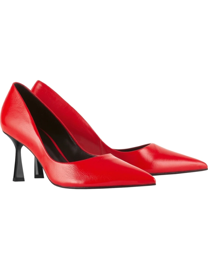 imagem de Hogl Red saltos altos sapatos femininos2