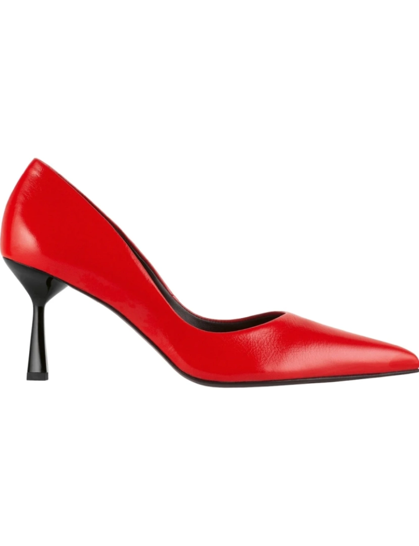 imagem de Hogl Red saltos altos sapatos femininos3