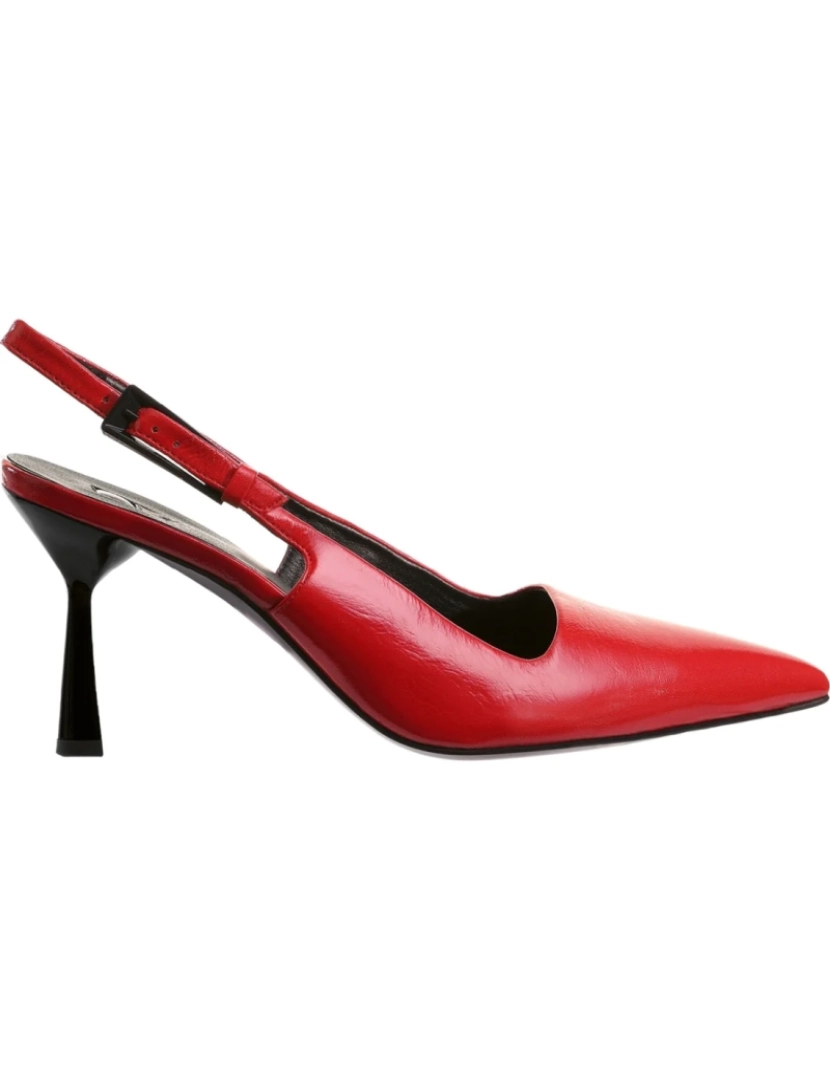 imagem de Hogl Red saltos altos sapatos femininos3