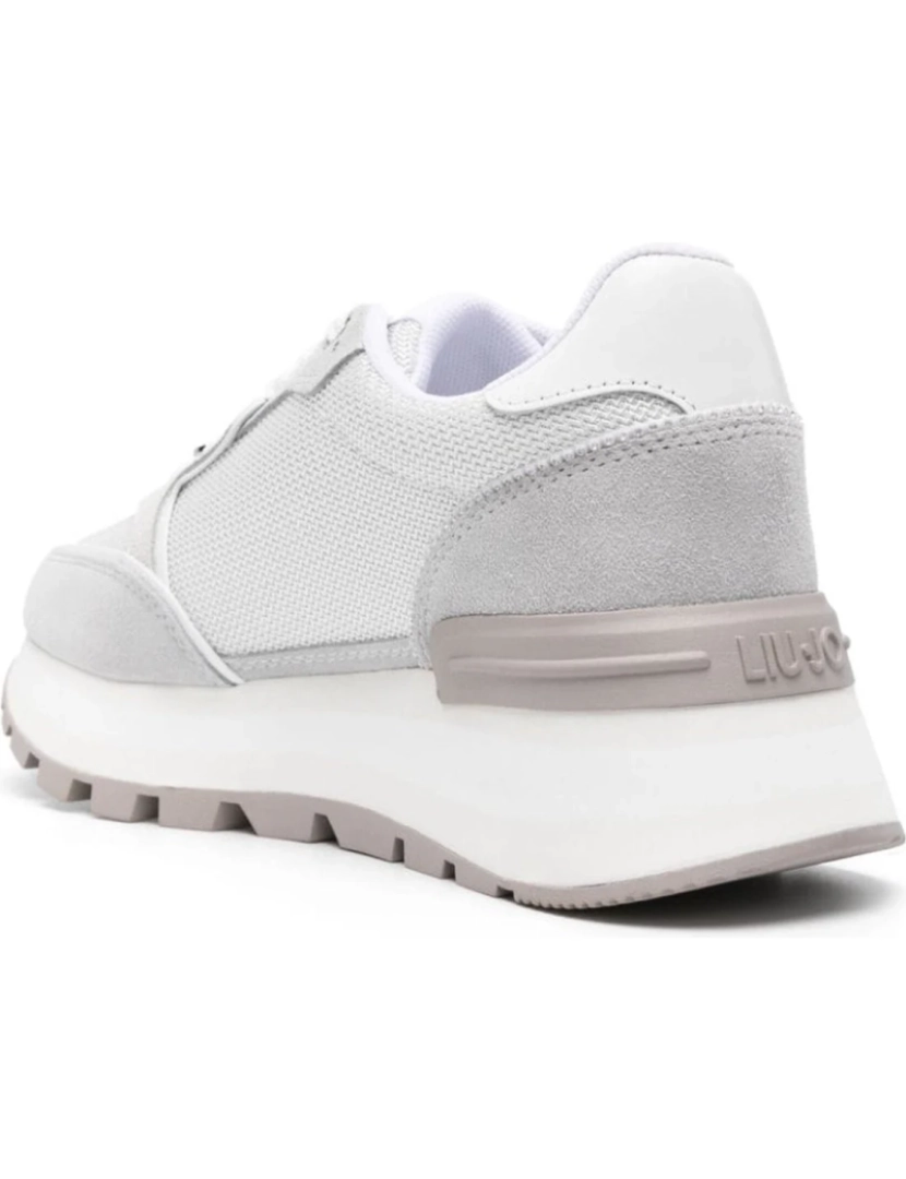 imagem de Liu Jo Branco Trainers sapatos femininos4