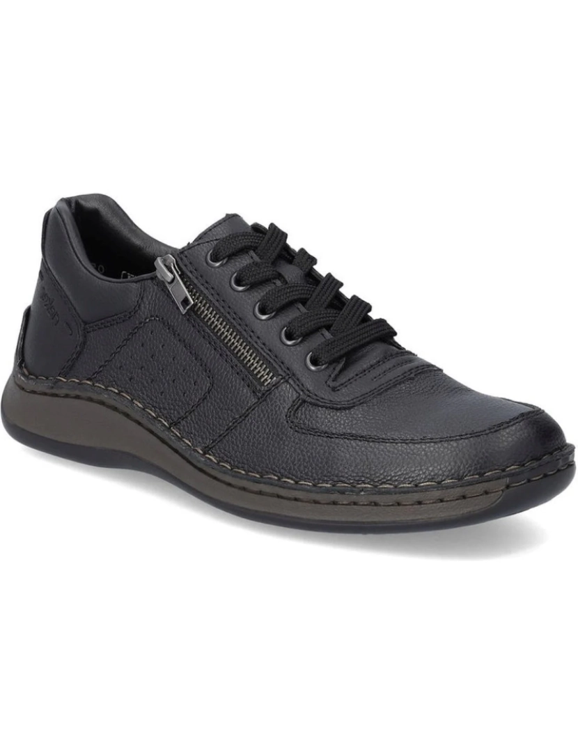 Rieker - Treinadores Rieker Black Calçados Masculinos