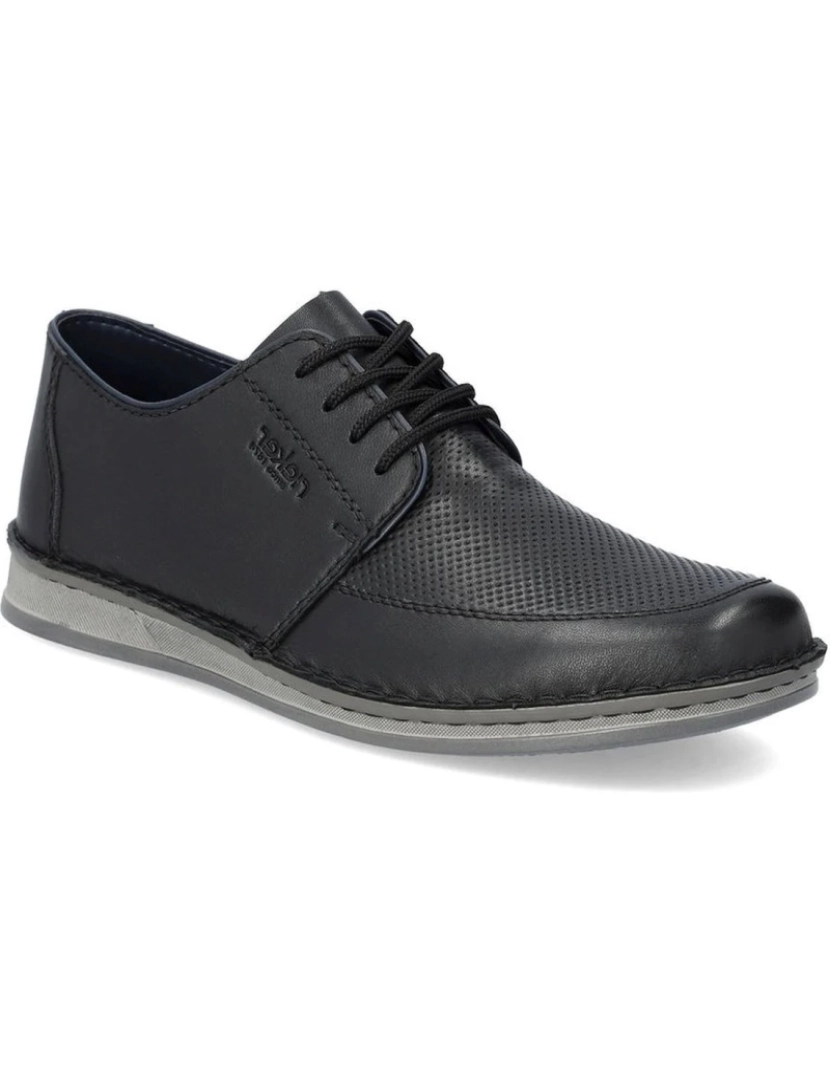 Rieker - Rieker Preto Formal Shoes Calçados Masculinos