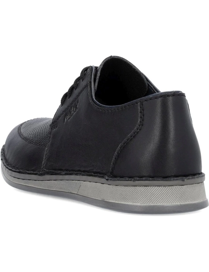 imagem de Rieker Preto Formal Shoes Calçados Masculinos4