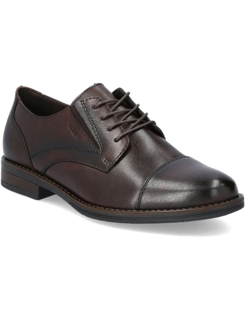 Rieker - Rieker Brown Formal Shoes Calçados Masculinos