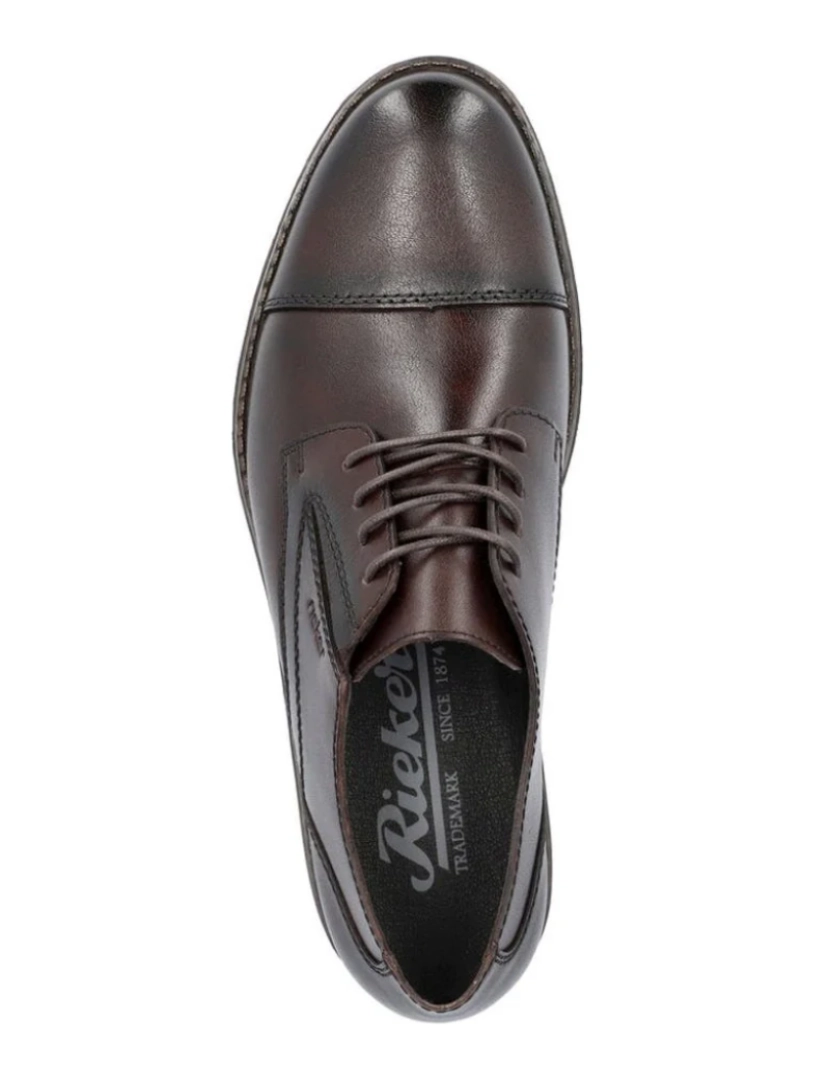 imagem de Rieker Brown Formal Shoes Calçados Masculinos5