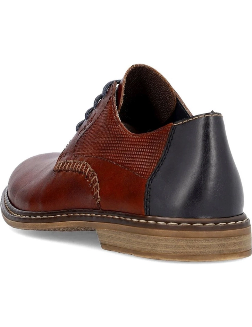 imagem de Rieker Brown Formal Shoes Calçados Masculinos4