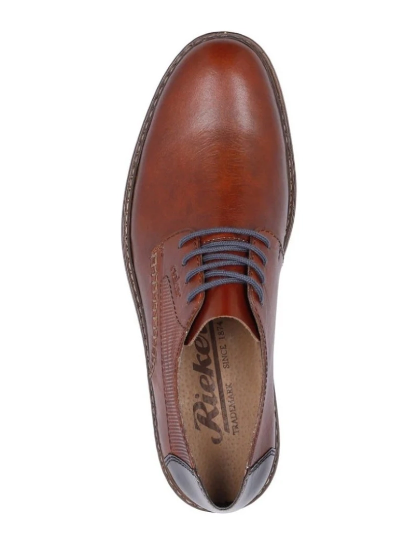 imagem de Rieker Brown Formal Shoes Calçados Masculinos5